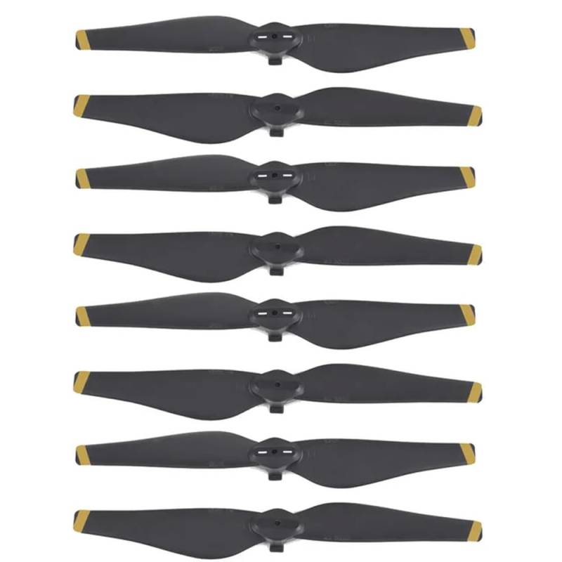 8 Stück 5332S Propeller Kompatibel mit Air Drone Quick Release Ersatz Ersatzteile Zubehör(Golden 4 pairs) von FDhRyTF