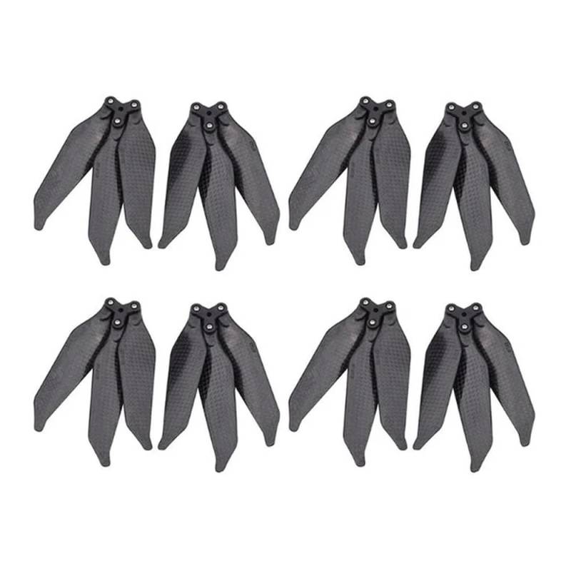 8331F CF-Propeller aus Kohlefaser, kompatibel mit Pro, zusammenklappbarem, geräuscharmem Lüfterdesign Kompatibel mit Flügel zur Geräuschreduzierung, 4er- oder 8er-Pack(3 Blade 8pcs) von FDhRyTF