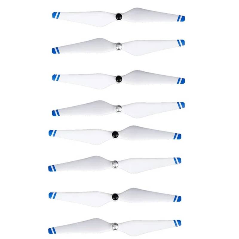 8er-Pack 9450 Propeller Kompatibel mit kompatible Drohnen Phantom 3 Advanced Standard Professional SE 2 Vision Ersatzzubehör(Blue-White-8pcs) von FDhRyTF