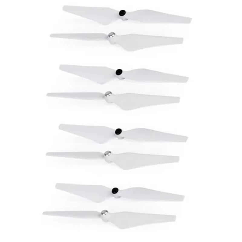 8er-Pack 9450 Propeller Kompatibel mit kompatible Drohnen Phantom 3 Advanced Standard Professional SE 2 Vision Ersatzzubehör(White-8pcs) von FDhRyTF