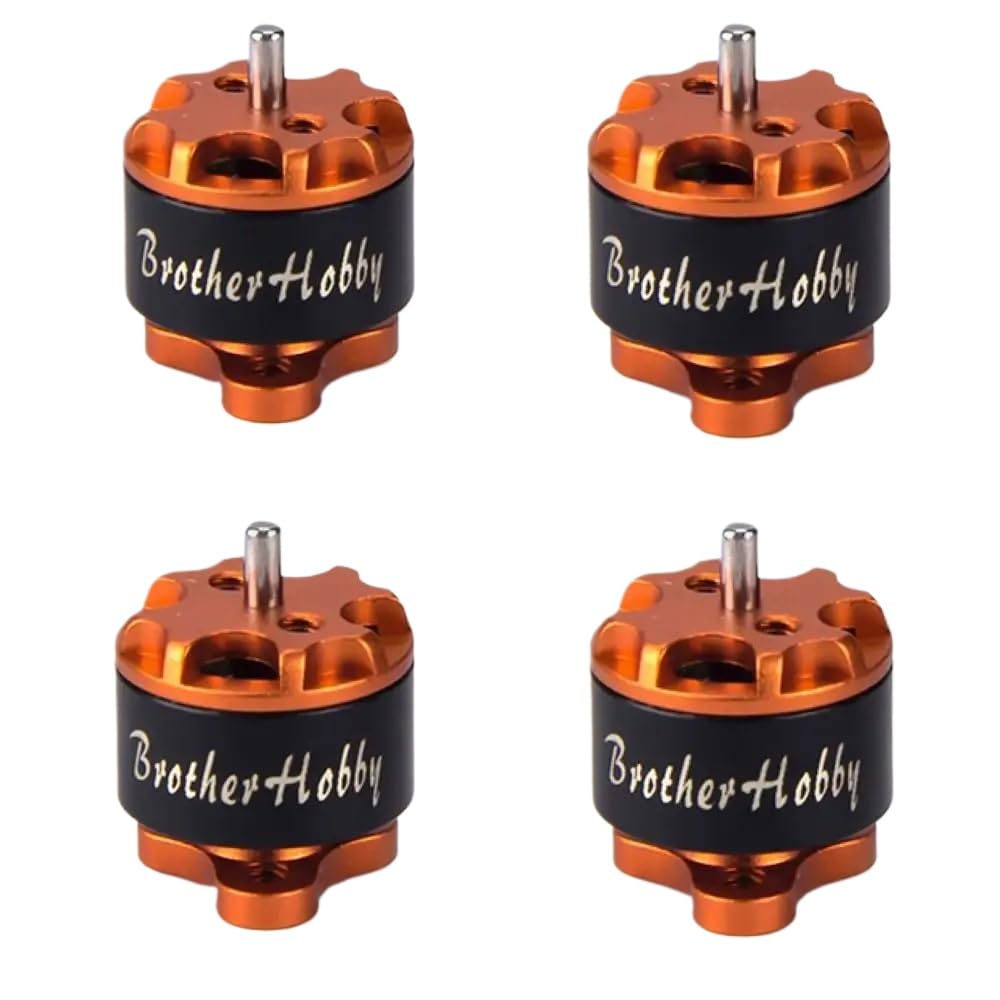 Avenger 0804 Bürstenloser Motor 10000KV 12000KV 15000KV Kompatibel mit 1-2S FPV Racing Drone MultiRotor und Quadcopter Anwendungen(4pcs 12000KV) von FDhRyTF