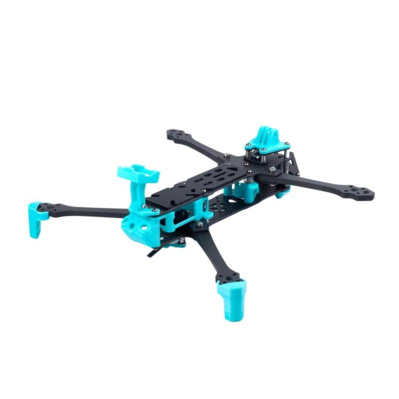 Axisflying KOLAS 7 7 Zoll 298 mm faltbares Drohnenrahmen-Kit, kompatibel mit O3 Kompatibel mit FPV-Freestyle-Fliegen mit großer Reichweite(KOLAS 7-DJI O3) von FDhRyTF