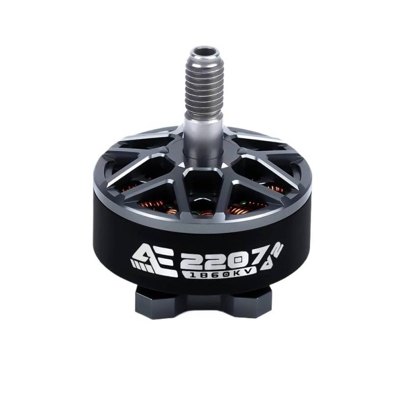 Bürstenloser Motor 1860 kV 1960 kV 4 bis 6 s Lipo Kompatibel mit 5-Zoll-Propeller kompatibel mit Traversing-Drohnen 5 mm Welle Axisflying Ae2207 V2(1pcs 1960KV) von FDhRyTF