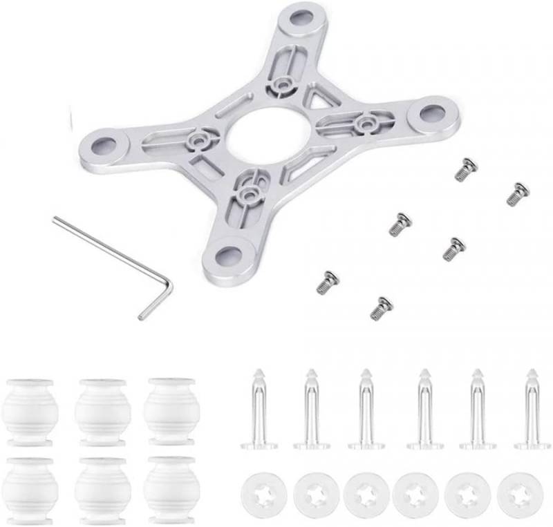 Drohnenzubehör, kompatibel mit Phantom 3 Advanced Pro, Reparaturteilen, 4K-Kamera, Gierarm, Rollenhalterung, Flachband-Flex-Halterung(GIMBAL MOUNT BUNDLE) von FDhRyTF