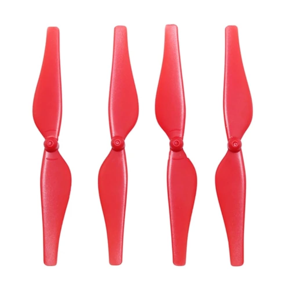 Drones CW CCW Propeller Wing Fan Ersatzzubehör Kompatibel mit kompatible Modelle(Red) von FDhRyTF