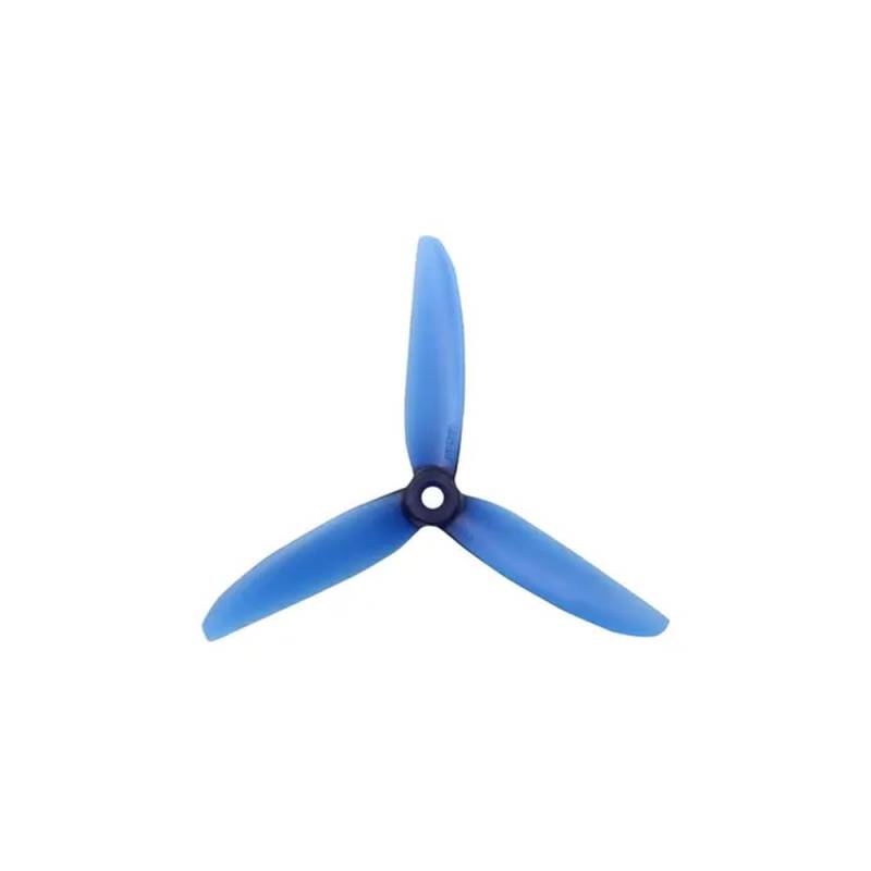 Ersatzpropeller Kompatibel mit 5 Zoll 4,3 Zoll 3 kompatibel mit verschiedenen Drohnenmodellen Ersatzteilzubehör(Transparent Blue) von FDhRyTF