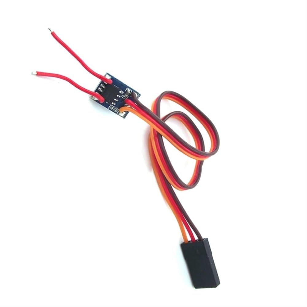 FDhRyTF 1A DC 5V Dual-Way Brushed ESC, kompatibel mit RC-Modellautos, Flugzeugen und Windensteuerplatinen 360 Grad von FDhRyTF