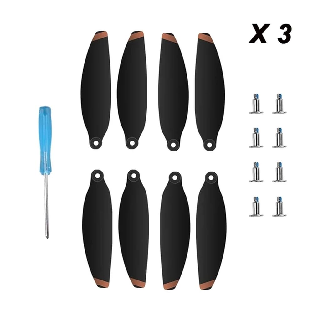 FDhRyTF 8 Stück lebendiges Propellerzubehör Kompatibel mit kompatible 2- und SE-Drohnen, Ersatzflügel-Lüfterteile(6 Pairs) von FDhRyTF