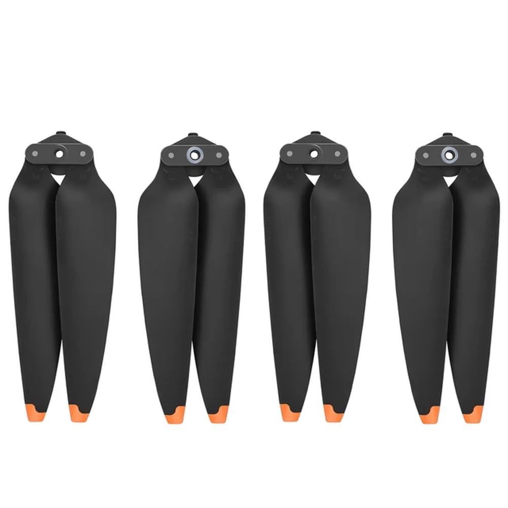 FDhRyTF Ersatzpropeller-Set Kompatibel mit kompatible Air 3-Drohne, 2 Paar leichtes Propellerzubehör(Orange Edge) von FDhRyTF