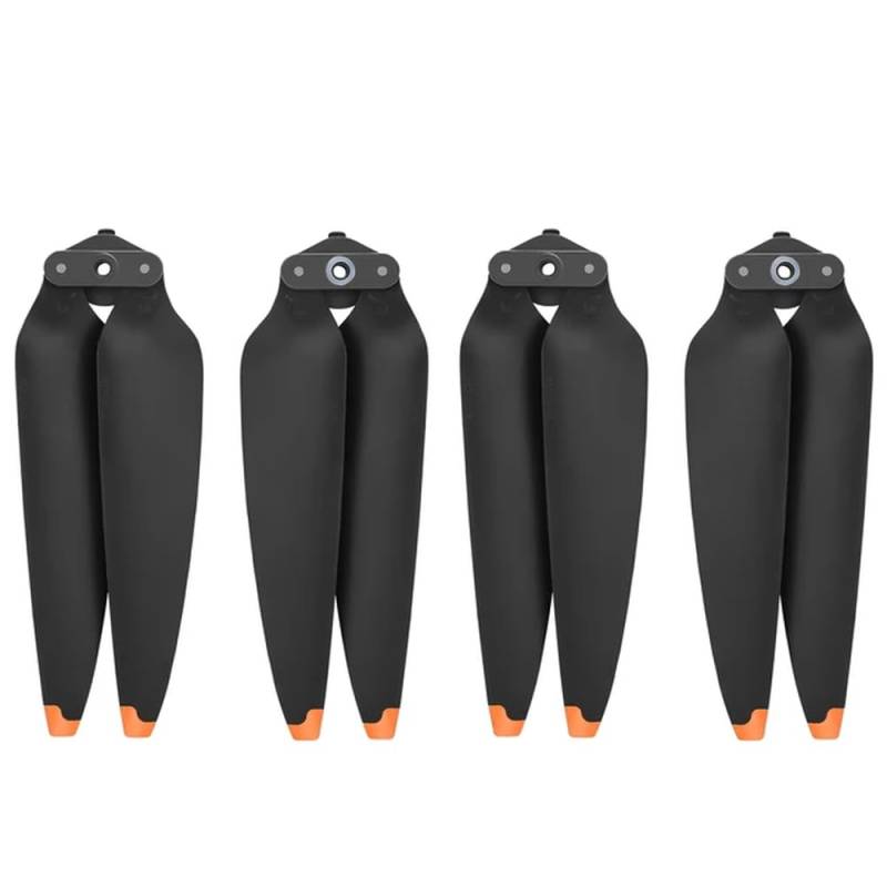 FDhRyTF Ersatzpropeller-Set Kompatibel mit kompatible Air 3-Drohne, 2 Paar leichtes Propellerzubehör(Orange Edge) von FDhRyTF