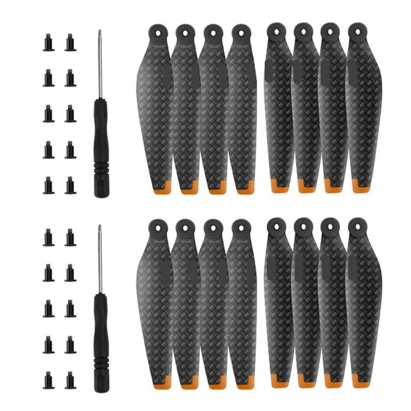 FDhRyTF Klappbare Carbonfaser-CW-CCW-Propeller, kompatibel mit 3 Drohnen-Reparaturteilen, Zubehör(6030F Props 16pcs) von FDhRyTF