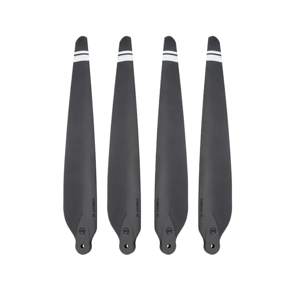 FDhRyTF Klappbarer Propeller aus Kohlefaser-Kunststoff, kompatibel mit Hobby-Drohnen-Stromversorgungssystemen Kompatibel mit den landwirtschaftlichen Einsatz, Modell CW CCW 2388(2pcs CW and 2pcs CCW) von FDhRyTF