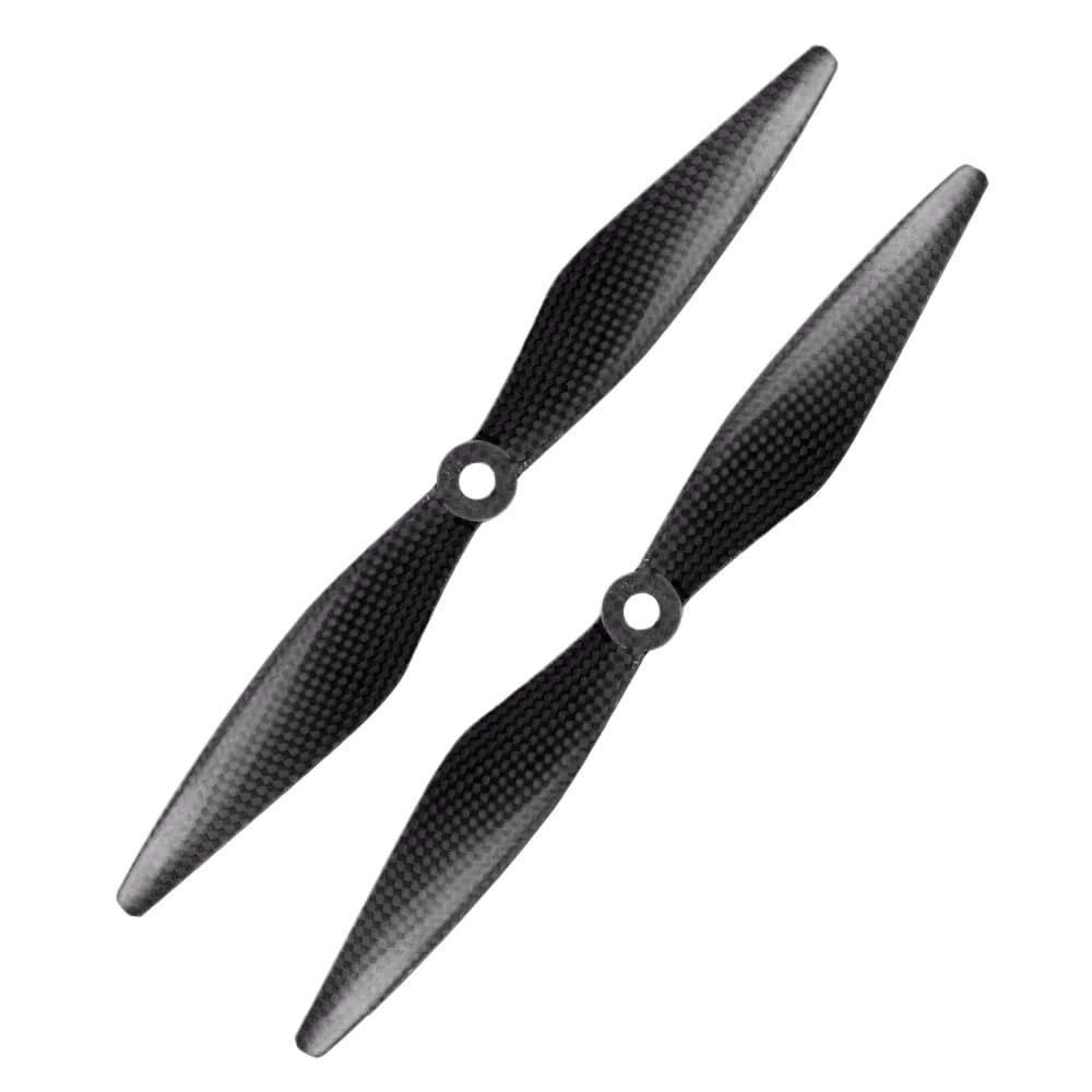 FDhRyTF ShenStar 1 Paar 10 x 3,8 3K-Carbonfaser-Propeller CW CCW 1038 CF-Requisiten, kompatibel mit Multi-Rotor-Flugzeugmotormodellen von FDhRyTF