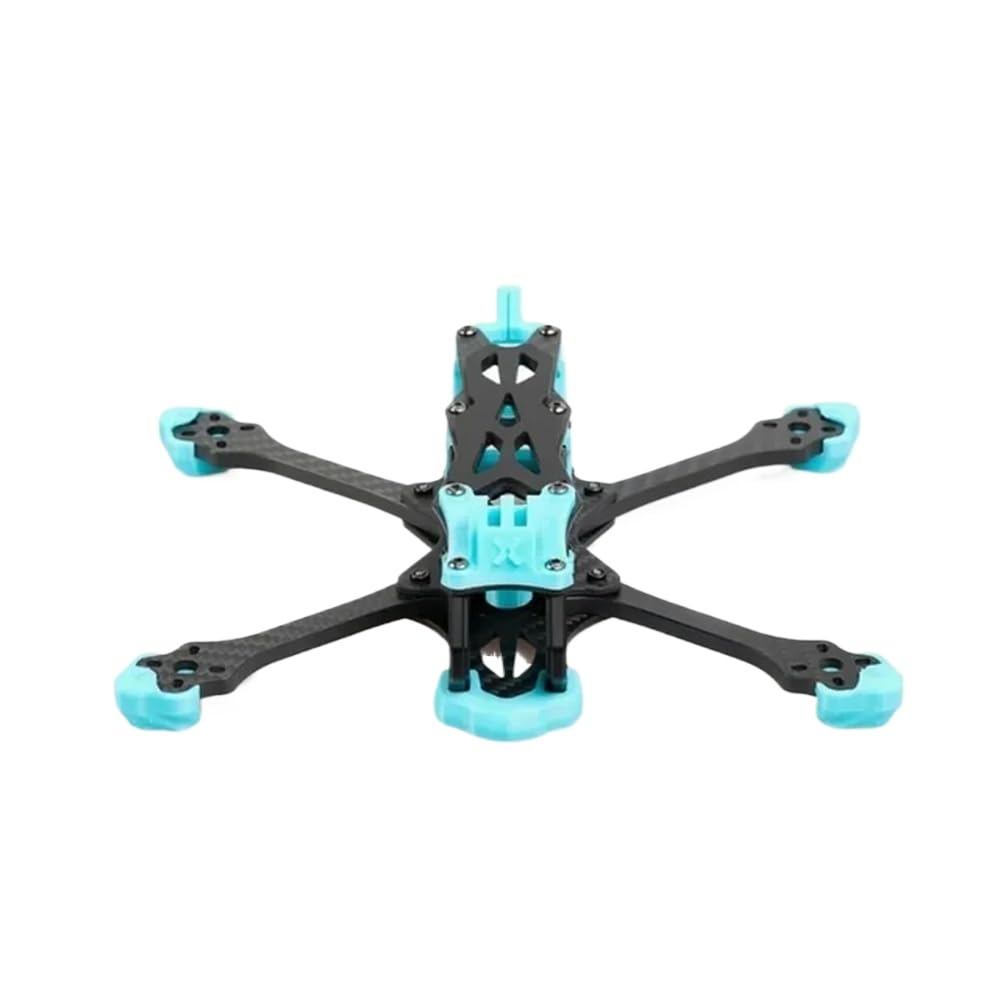 FOXEER MEGA 5 Zoll Freestyle FPV Rahmen 220 mm Radstand kompatibel mit O3 Analog Vista HDzero Kompatibel mit RC Racing Drone DIY Komponenten von FDhRyTF