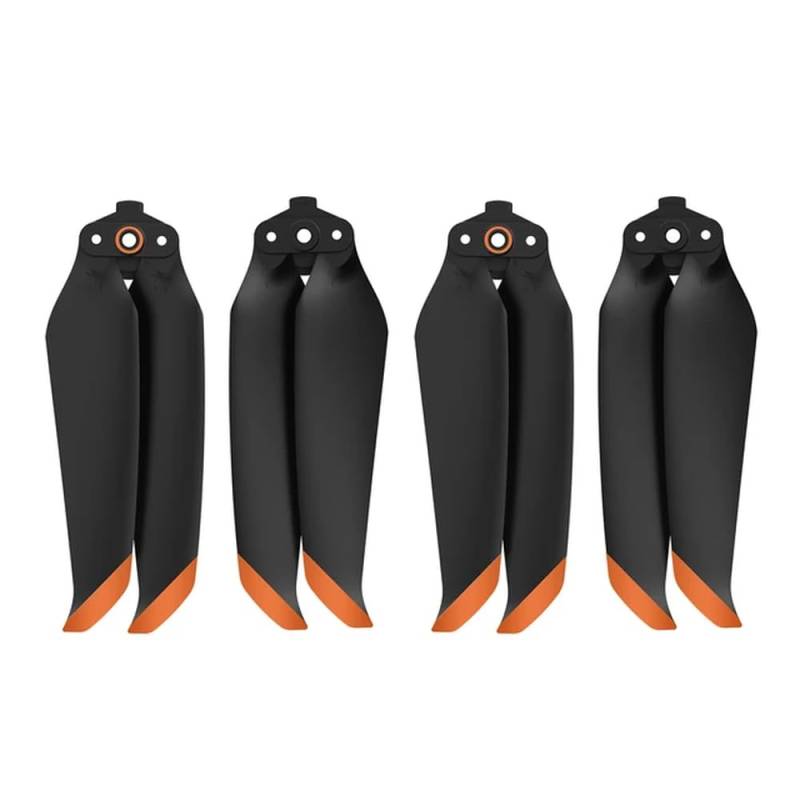 Flügel Fan Propeller Ersatz Kompatibel mit Air 2/2S Faltbare Low Noise Quick Release Drone Paddel Zubehör(2 pairs orange) von FDhRyTF