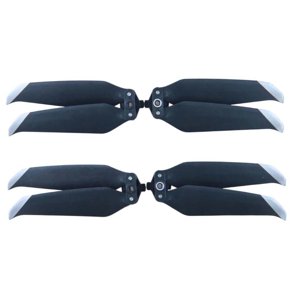 Geräuscharmer 7238F-Propeller Kompatibel mit kompatible Drohnen mit faltbarem Schnellverschluss aus Carbon-Nylon, ideal Kompatibel mit Flugzubehör(Set of Silver) von FDhRyTF