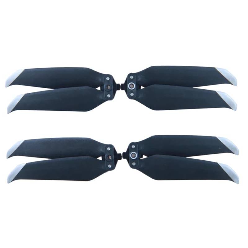 Geräuscharmer 7238F-Propeller Kompatibel mit kompatible Drohnen mit faltbarem Schnellverschluss aus Carbon-Nylon, ideal Kompatibel mit Flugzubehör(Set of Silver) von FDhRyTF