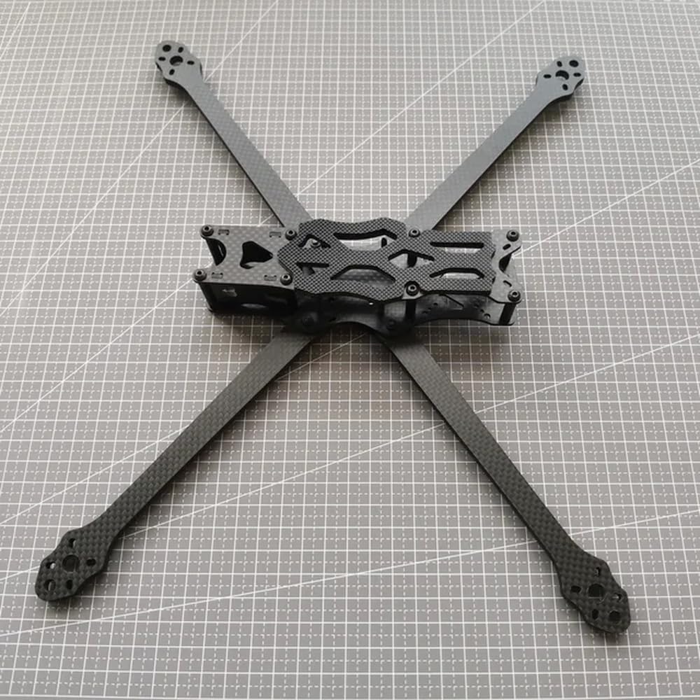 HD Version 8inch 362 mm 9 Zoll 390 mm Kohlefaser Quadcopter Langstrecken -Rahmenkit kompatibel Kompatibel mit FPV Freestyle Racing Drohne DIY -Teile(9 inch frame kit) von FDhRyTF