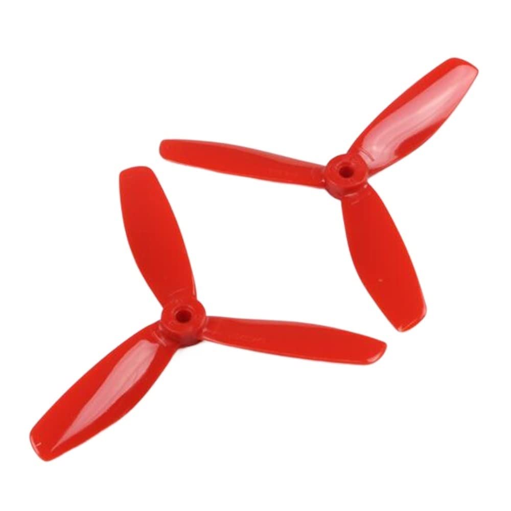 KINGKONG 5045 20 Stück 3 Propeller CW CCW kompatibel mit QAV250 ZMR250 Robocat NI Quadcopter Multirotor 10 Paar(5045 RED) von FDhRyTF