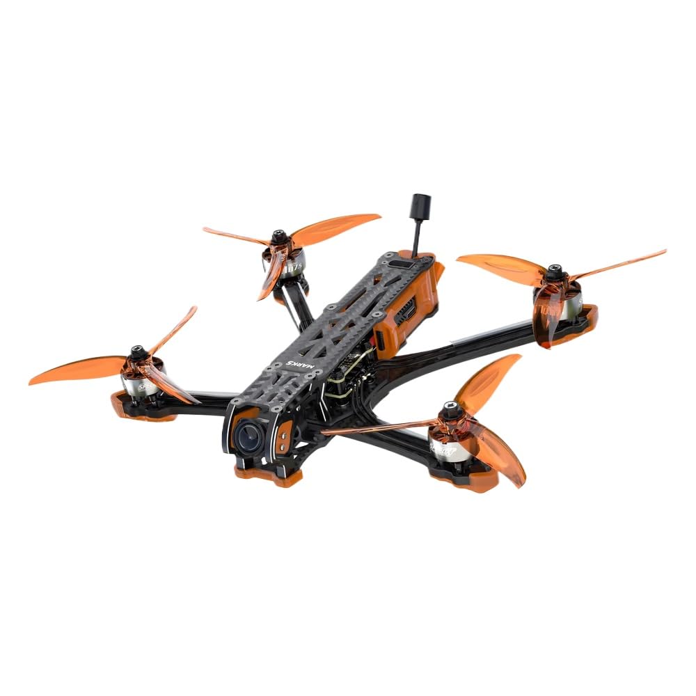 MARK5 C HD O3 Freestyle FPV-Drohne mit VTX O3 Air Unit System und Bluetooth-Quadcopter-Kompatibilität(Orange 6S PNP) von FDhRyTF