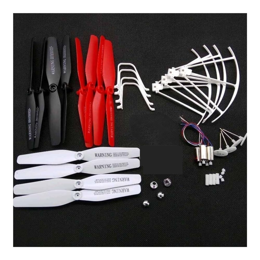 Motoren Motoren Propeller Landing Skid Guards Schutz kompatibel mit X5UC X5UW RC Drone Ersatzteilen von FDhRyTF