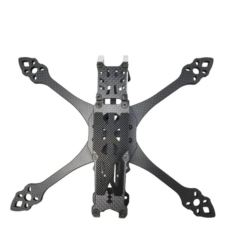 RC MARK5 5 Zoll FPV Kohlefaserrahmen 225 mm Radstand kompatibel mit 5 mm Arm Kompatibel mit FPV Freestyle und analoge Drohnen-Builds(No Print) von FDhRyTF