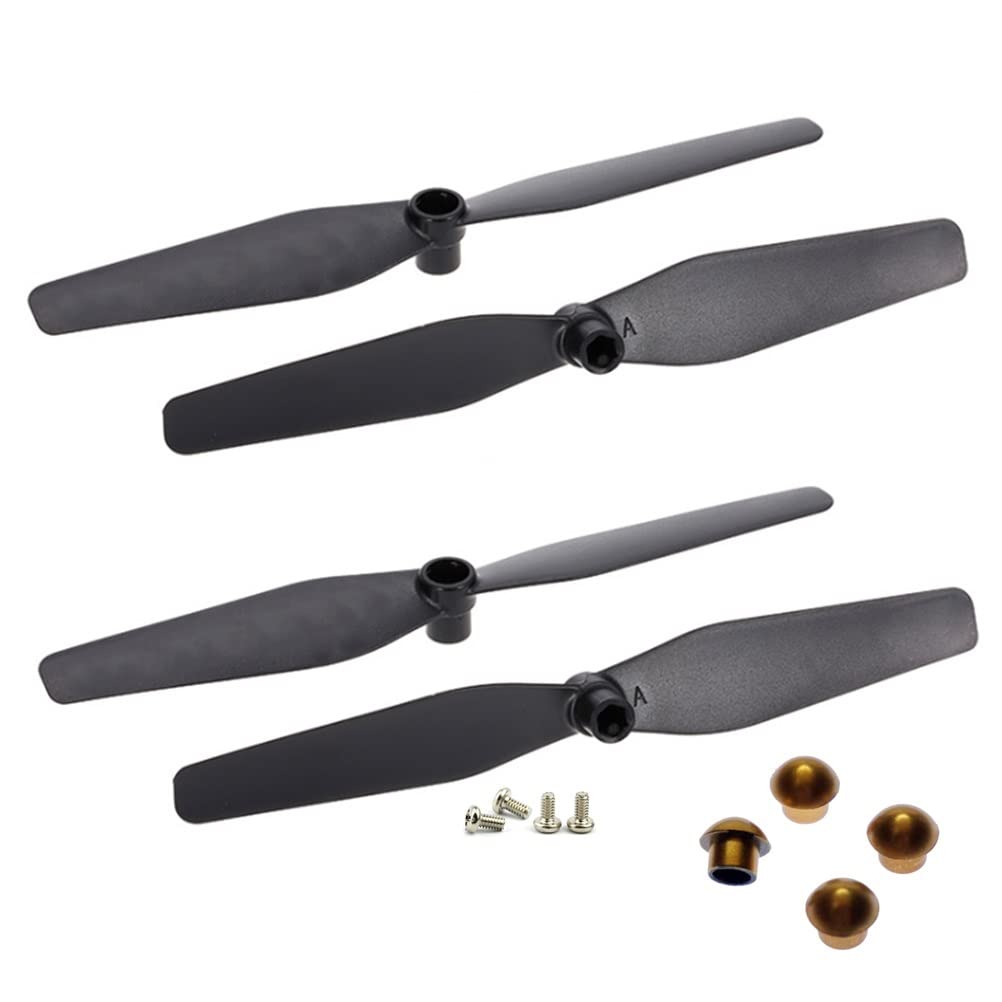 S167 S166 RC Drone Ersatzteile Kit Kompatibel mit SP500 Propeller Schutz Rahmen Arm Motor Getriebe Welle Schrauben(4PROPELLERS) von FDhRyTF