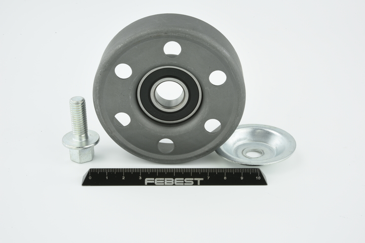 FEBEST Spannrolle TOYOTA 0187-AUR10 1660327010,1660327011,1662027020 Spannrolle, Keilrippenriemen 1662027021 von FEBEST