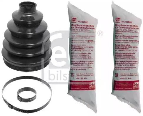 FEBI BILSTEIN Achsmanschette VW,AUDI 101019 7E0498203A Faltenbalg,Faltenbalgsatz,Antriebswellenmanschette,Faltenbalgsatz, Antriebswelle von FEBI BILSTEIN