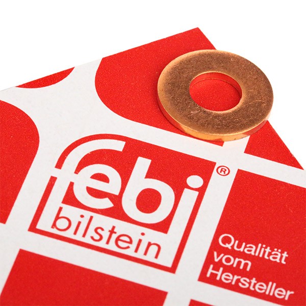 FEBI BILSTEIN Dichtung, Düsenhalter PEUGEOT,CITROËN 102801 30680382,30680682,1318562 3M5Q9E568AB,3M5Q9E568BB,198143,198196,30725238,1231946 von FEBI BILSTEIN