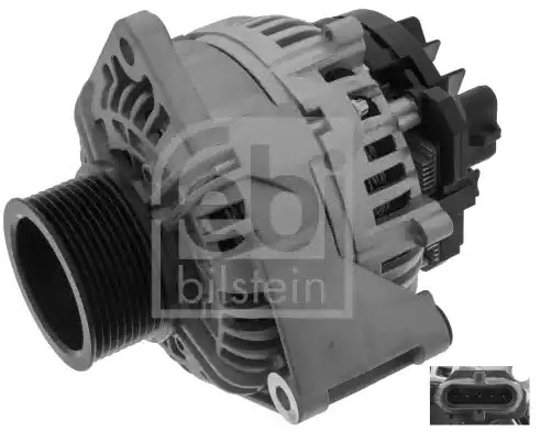 FEBI BILSTEIN Generator MERCEDES-BENZ 48950 0111548702,0131544102,A0111548702 Lichtmaschine,Dynamo,Lima,Altenartor A0131544102 von FEBI BILSTEIN