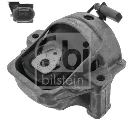 FEBI BILSTEIN Motorlager AUDI,PORSCHE 43704 8R0199381AK,8R0199381S Lagerung, Motor,Motoraufhängung,Motorhalter,Hydrolager von FEBI BILSTEIN