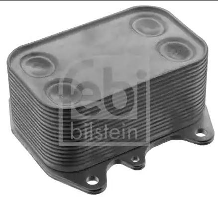 FEBI BILSTEIN Ölkühler VW,AUDI,SKODA 100750 03L117021B,03L117021C,3L117021B Ölkühler, Motoröl 3L117021C von FEBI BILSTEIN