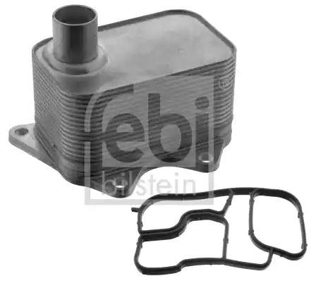 FEBI BILSTEIN Ölkühler VW,AUDI,SKODA 100856 06J117021JS1,06J117021P,06J117021PS1 Ölkühler, Motoröl 06J117021Q,06J117021QS1,06J117021D,06J117021DS1 von FEBI BILSTEIN