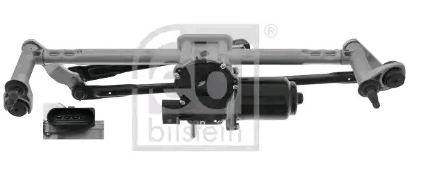 FEBI BILSTEIN Scheibenwischergestänge SKODA,SEAT 48699 5JB955023,5JB955023A,5JB955023B Wischergestänge von FEBI BILSTEIN