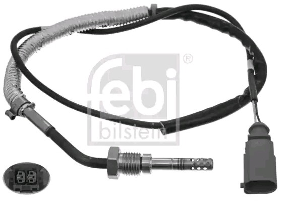 FEBI BILSTEIN Sensor, Abgastemperatur VW,SKODA,SEAT 49274 045906088F,45906088F von FEBI BILSTEIN