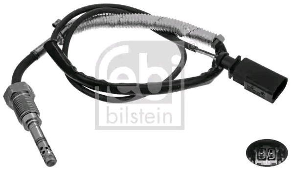 FEBI BILSTEIN Sensor, Abgastemperatur VW,SKODA,SEAT 49280 045906088J,45906088J von FEBI BILSTEIN