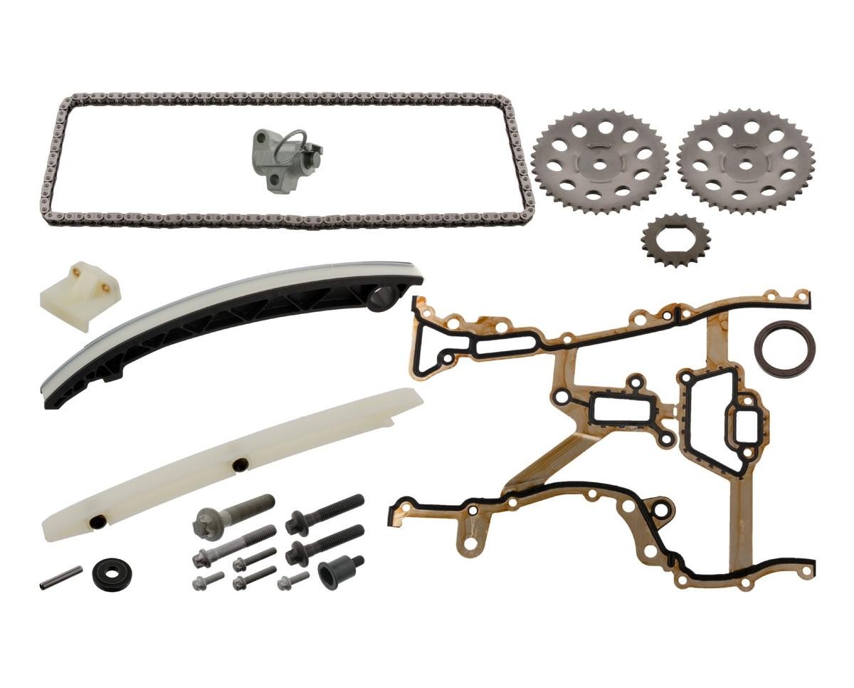 FEBI BILSTEIN Steuerkettensatz OPEL,VAUXHALL 49689 6606023S4,6606027S4,95522267S7 05636360S7,5636360S7,637241S7,6606022,6606022S4,95522267,93191271S4 von FEBI BILSTEIN