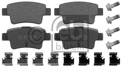 Febi Bilstein Bremsbeläge hinten (Satz) [Hersteller-Nr. 16880] für Abarth, Fiat, Opel von FEBI BILSTEIN