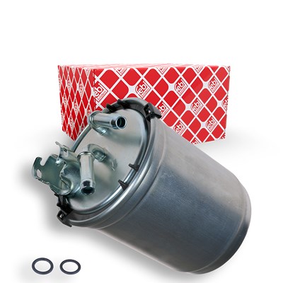 Febi Bilstein Kraftstofffilter [Hersteller-Nr. 100481] für Seat, Skoda, VW von FEBI BILSTEIN