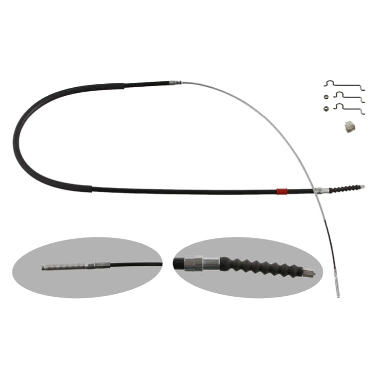 Febi Handbremsseil hinten rechts BMW 5er E39 von FEBI BILSTEIN