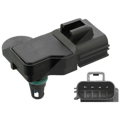 Febi Bilstein Sensor, Saugrohrdruck [Hersteller-Nr. 107993] für Ford von FEBI BILSTEIN