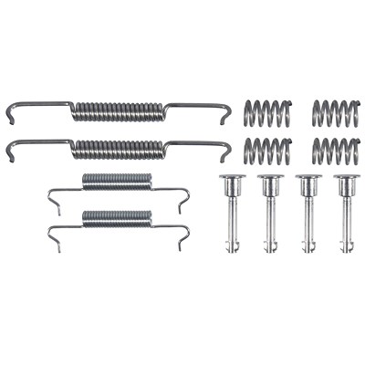 Febi Bilstein Zubehörsatz, Bremsbacken [Hersteller-Nr. 182258] für Mg, Rover von FEBI BILSTEIN