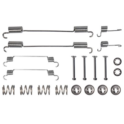 Febi Bilstein Zubehörsatz, Bremsbacken [Hersteller-Nr. 182281] für Citroën, Fiat, Lancia, Peugeot von FEBI BILSTEIN