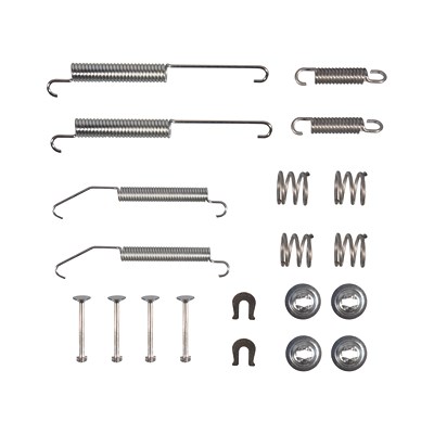 Febi Bilstein Zubehörsatz, Bremsbacken [Hersteller-Nr. 182588] für Citroën, Mitsubishi, Nissan, Peugeot von FEBI BILSTEIN