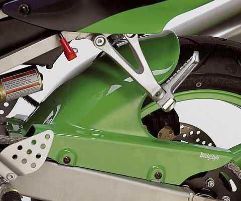 BODYSTYLE Hinterradabdeckung kompatibel mit KAWASAKI ZX-9R 2000-2001 ZX900EE von FECHTER DRIVE Motorsport GmbH