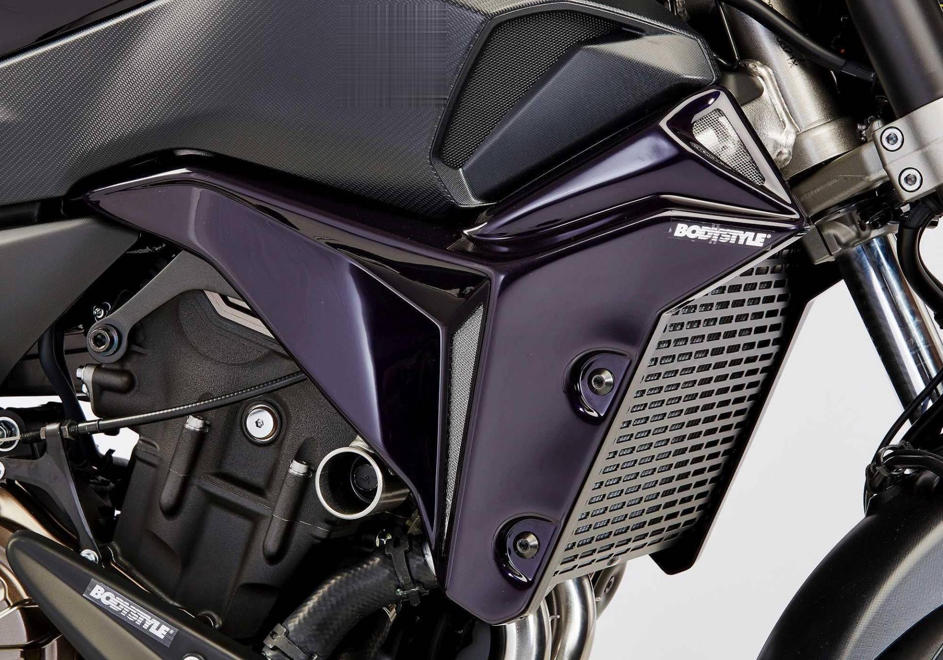 BODYSTYLE Kühlerseitenverkleidung kompatibel mit YAMAHA MT-07 2014-2016 RM04 von FECHTER DRIVE Motorsport GmbH