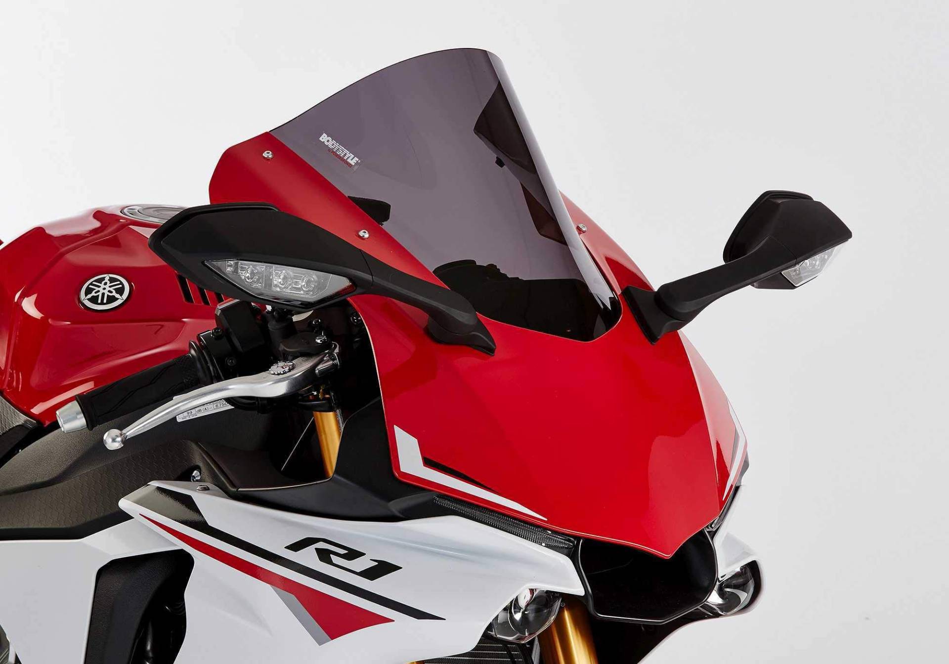 BODYSTYLE Racing Cockpitscheibe kompatibel mit Yamaha YZF-R1 2015-2016 RN32 von FECHTER DRIVE Motorsport GmbH