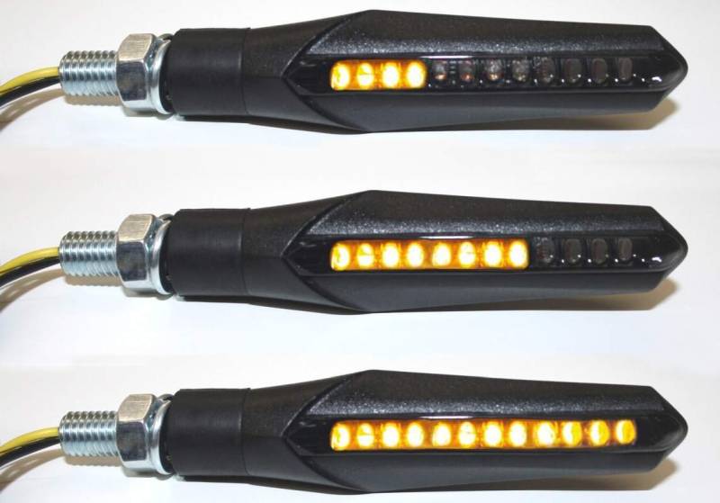 FECHTER DRIVE Motorsport GmbH Shiver 750 2007-2016 RA PROTECH Lauflicht LED-Blinker RC-40 2 Paar vorne-hinten von FECHTER DRIVE Motorsport GmbH