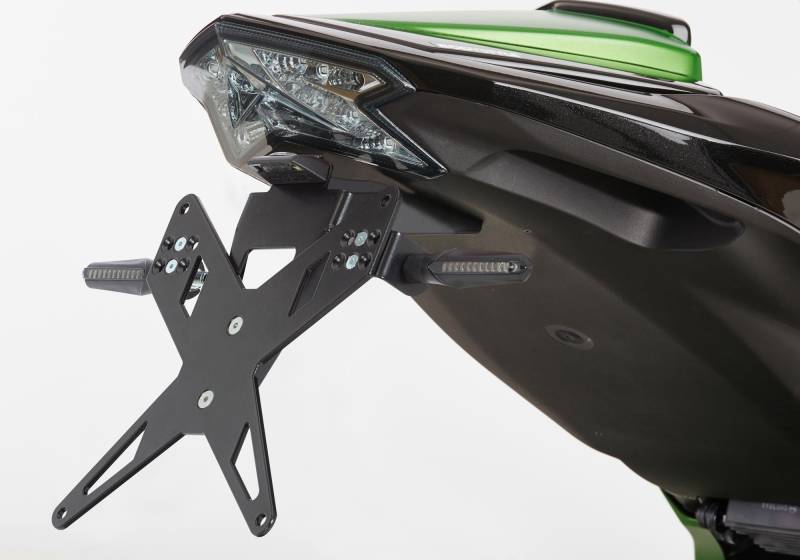 PROTECH X-Shape Kennzeichenhalter kompatibel mit Kawasaki Z800 2013-2016 ZR800A/B von FECHTER DRIVE Motorsport GmbH